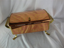 Load image into Gallery viewer, MCM Copper Brass Chafing Serving Footed Dish Holder Stand