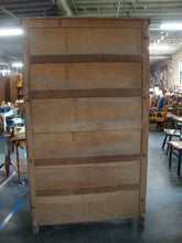 Load image into Gallery viewer, Antique Primitive Oak Painted Breakdown Two Door Two Drawer Storage Cabinet