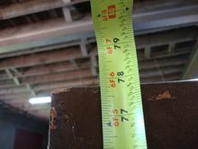 Load image into Gallery viewer, Antique Primitive Oak Painted Breakdown Two Door Two Drawer Storage Cabinet