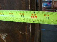 Load image into Gallery viewer, Antique Primitive Oak Painted Breakdown Two Door Two Drawer Storage Cabinet