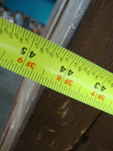 Load image into Gallery viewer, Antique Primitive Oak Painted Breakdown Two Door Two Drawer Storage Cabinet