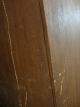 Load image into Gallery viewer, Primitive Black Walnut and Oak Wardrobe Pantry Storage Cabinet