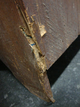 Load image into Gallery viewer, Primitive Black Walnut and Oak Wardrobe Pantry Storage Cabinet