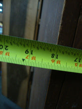 Load image into Gallery viewer, Primitive Black Walnut and Oak Wardrobe Pantry Storage Cabinet