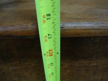 Load image into Gallery viewer, Vintage Tiger Oak Hall Tree with Bench Lift Seat and Top Mirror with Four Coat Hooks