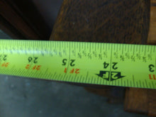 Load image into Gallery viewer, Vintage Tiger Oak Hall Tree with Bench Lift Seat and Top Mirror with Four Coat Hooks