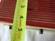 Load image into Gallery viewer, Vintage Westinghouse RLF4220A Matador Red/White Plastic AMFM Radio and Clock with Alarm *WORKING*