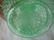 Load image into Gallery viewer, Vintage Fenton Historic Collection Willow Green Hobnail Glass Jack Pulpit Vase