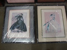 Load image into Gallery viewer, Vintage Gone With The Wind Plunkett Signed/Numbered Costume Design Art Prints Set of 6