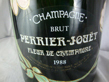 Load image into Gallery viewer, 1988 Perrier Jouet Champagne 9 Liter Handpainted Store Display Bottle EMPTY