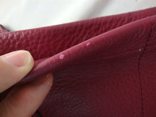 Load image into Gallery viewer, 2012 Coach Burgundy Leather Shoulder Chain Detail Purse