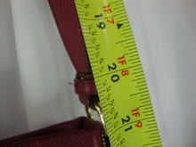 Load image into Gallery viewer, 2012 Coach Burgundy Leather Shoulder Chain Detail Purse