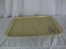Load image into Gallery viewer, Vintage Ponderosa Steak House Fiberglass Cream/Gold Food Serving Tray