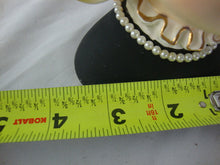 Load image into Gallery viewer, Vintage 1964 Inarco Japan E-2006 Blonde Hair Black Sweater Pearls Head Vase