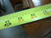 Load image into Gallery viewer, Antique Tiger Oak Victorian Sideboard Server with Mirror Hutch Top