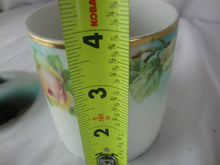 Load image into Gallery viewer, Vintage Germany 120 Rose Floral Lidded Small Jar with Gold Trim