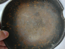 Load image into Gallery viewer, Vintage Cast Iron Small Bed Warmer Incense Burner Oriental Fan Shape