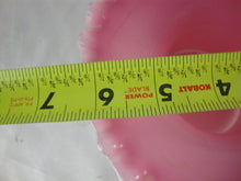 Load image into Gallery viewer, Vintage Fenton Pink Peach Crest 5 Inch Ruffled Hat Vase