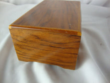 Load image into Gallery viewer, 1967 Thorens Switzerland Wood Three Song Musical Box with Engraved Front Plate *WORKING*