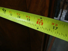 Load image into Gallery viewer, Antique French Linen Press Cabinet with Beveled Mirror Front and Interior Shelves