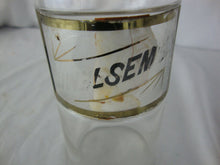 Load image into Gallery viewer, Antique Apothecary Partial Label (LSEM) Small Bottle with Glass Stopper