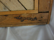 Load image into Gallery viewer, Vintage Theodore DeGroot Wood Lath Nautical The Lighthouse Framed Wall Art