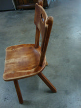 Load image into Gallery viewer, Vintage Cushman Colonial Creations Malden Rustic Wood Side Dining Chair