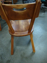 Load image into Gallery viewer, Vintage Cushman Colonial Creations Malden Rustic Wood Side Dining Chair