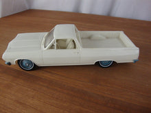Load image into Gallery viewer, 1965 Chevrolet El Camino Plastic Dealer Promo Car Ermine White