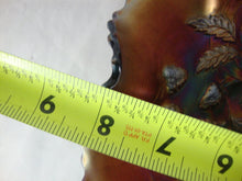 Load image into Gallery viewer, Vintage Northwood Amethyst Carnival Strawberry with Basket Weave Exterior Bowl