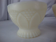 Load image into Gallery viewer, Vintage Imperial Lenox Cream Milk Glass Footed Sundae Ice Cream Bowls Set of 2