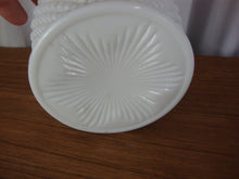 Load image into Gallery viewer, Vintage Westmoreland White Milk Glass Diamond Point Small Rose Bowl Vase