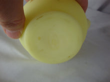 Load image into Gallery viewer, Vintage Fenton Uranium Burmese Autumn Leaf Small Creamer Pitcher