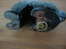 Load image into Gallery viewer, MCM Wales Japan Black Ceramic Poodle Sewing Pin Cushion Holder Figurine