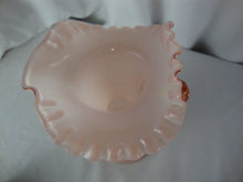 Load image into Gallery viewer, Vintage Fenton Art Glass Dusty Rose Overlay Cased Glass Pitcher Vase
