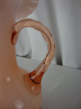 Load image into Gallery viewer, Vintage Fenton Art Glass Dusty Rose Overlay Cased Glass Pitcher Vase