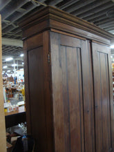 Load image into Gallery viewer, Antique Solid Wood Two Door Two Drawer Wardrobe Cabinet