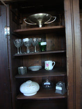 Load image into Gallery viewer, Antique Solid Wood Two Door Two Drawer Wardrobe Cabinet