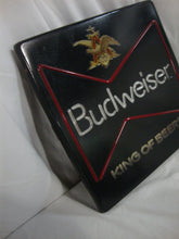 Load image into Gallery viewer, 1983 Budweiser Anheuser Busch King of Beers Lighted Bar Man Cave Sign