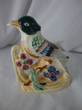 Load image into Gallery viewer, Vintage Occupied Japan Figural Bird Flower Small Planter