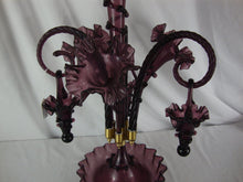 Load image into Gallery viewer, Antique Victorian Amethyst Purple Glass Centerpiece Epergne