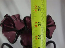 Load image into Gallery viewer, Antique Victorian Amethyst Purple Glass Centerpiece Epergne