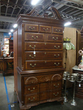 Load image into Gallery viewer, Vintage Chippendale 11 Drawer Highboy Dresser