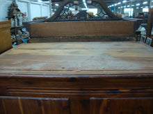 Load image into Gallery viewer, Vintage Rustic Cedar Two Door Wardrobe Armoire Storage Cabinet