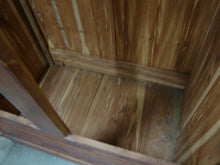 Load image into Gallery viewer, Vintage Rustic Cedar Two Door Wardrobe Armoire Storage Cabinet