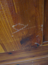 Load image into Gallery viewer, Vintage Rustic Cedar Two Door Wardrobe Armoire Storage Cabinet