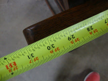 Load image into Gallery viewer, Antique Morris Style Upholstered Oak Recliner Lion Handrests