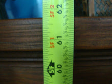 Load image into Gallery viewer, Antique Rustic Wood Two Glass Door Beadboard Back Display Lighted Cabinet