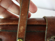 Load image into Gallery viewer, 1960s John Romain Tweed Leather Satchel Handbag Purse