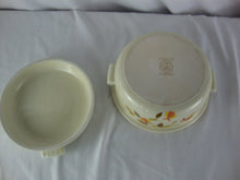 Load image into Gallery viewer, Vintage Hall Jewel Tea Autumn Leaf Ceramic Casserole Bowl with Lid